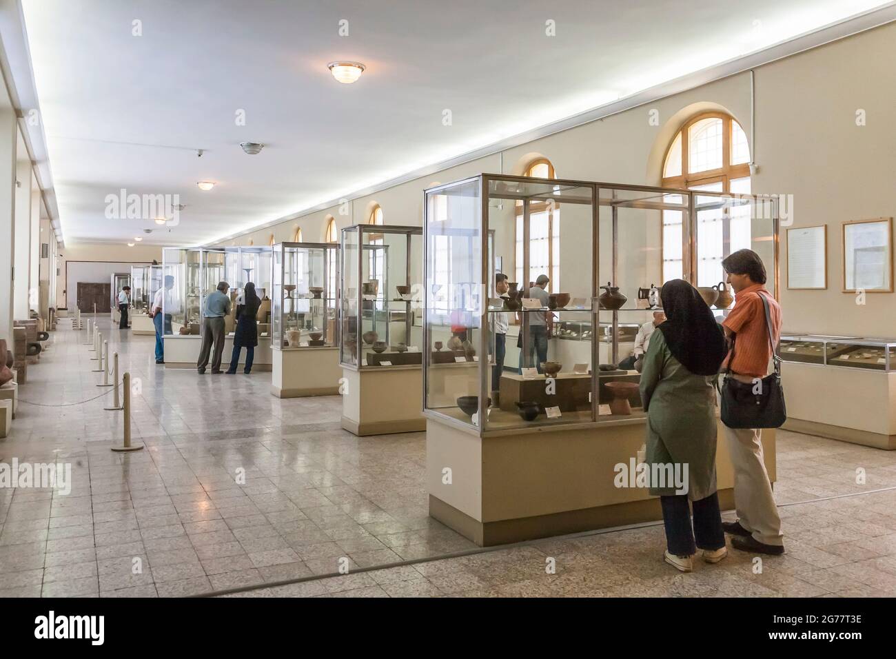 Galleria del Museo Nazionale dell'Iran, Teheran, Iran, Persia, Asia Occidentale, Asia Foto Stock