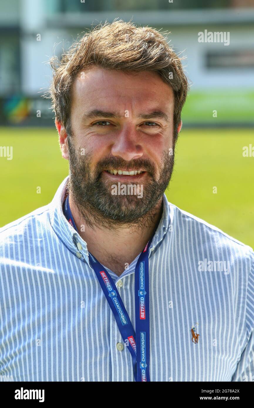 James Ford York City Knights Manager Foto Stock