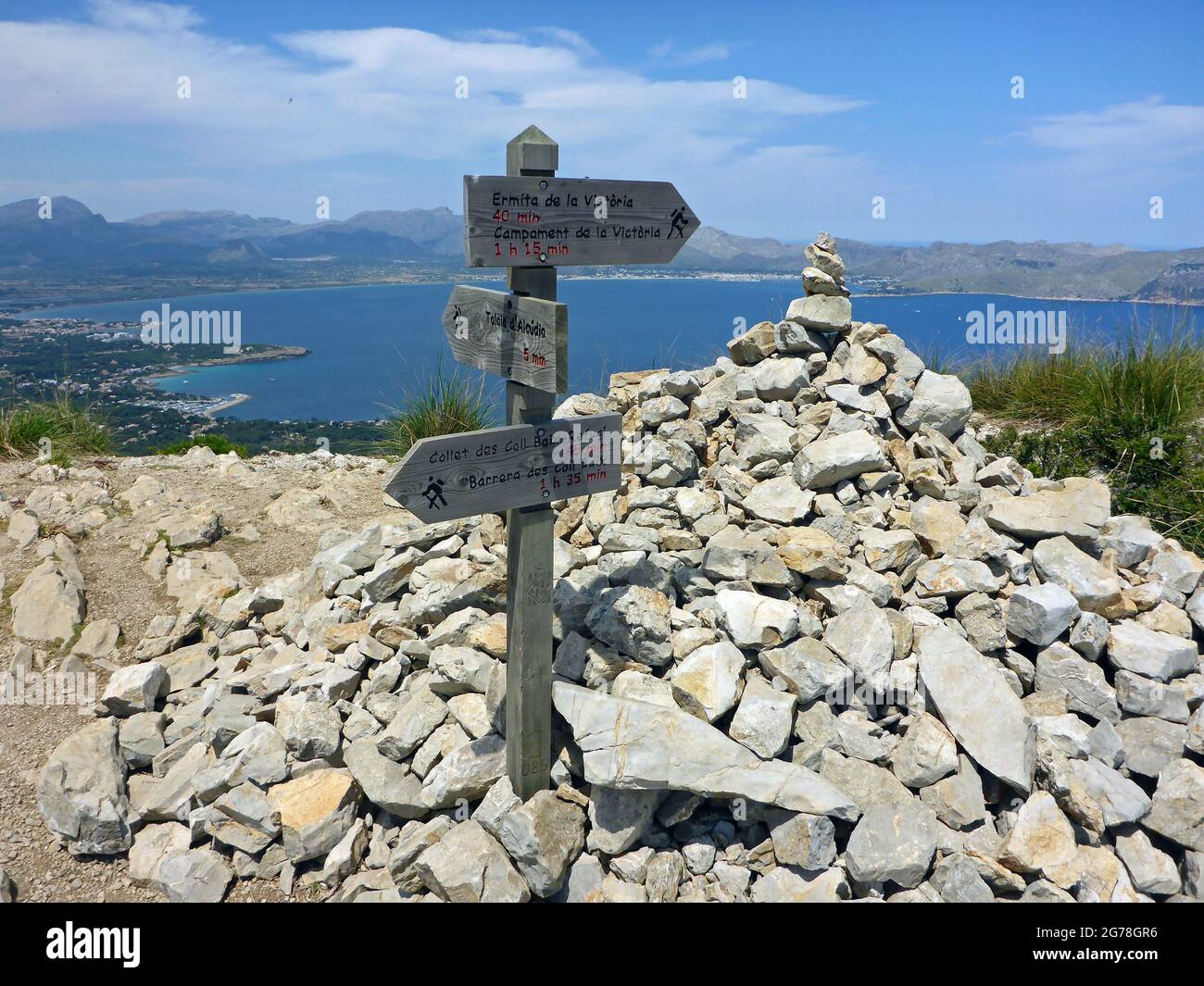 Atalaya de la Vitoria, Maiorca, Isole Baleari Foto Stock