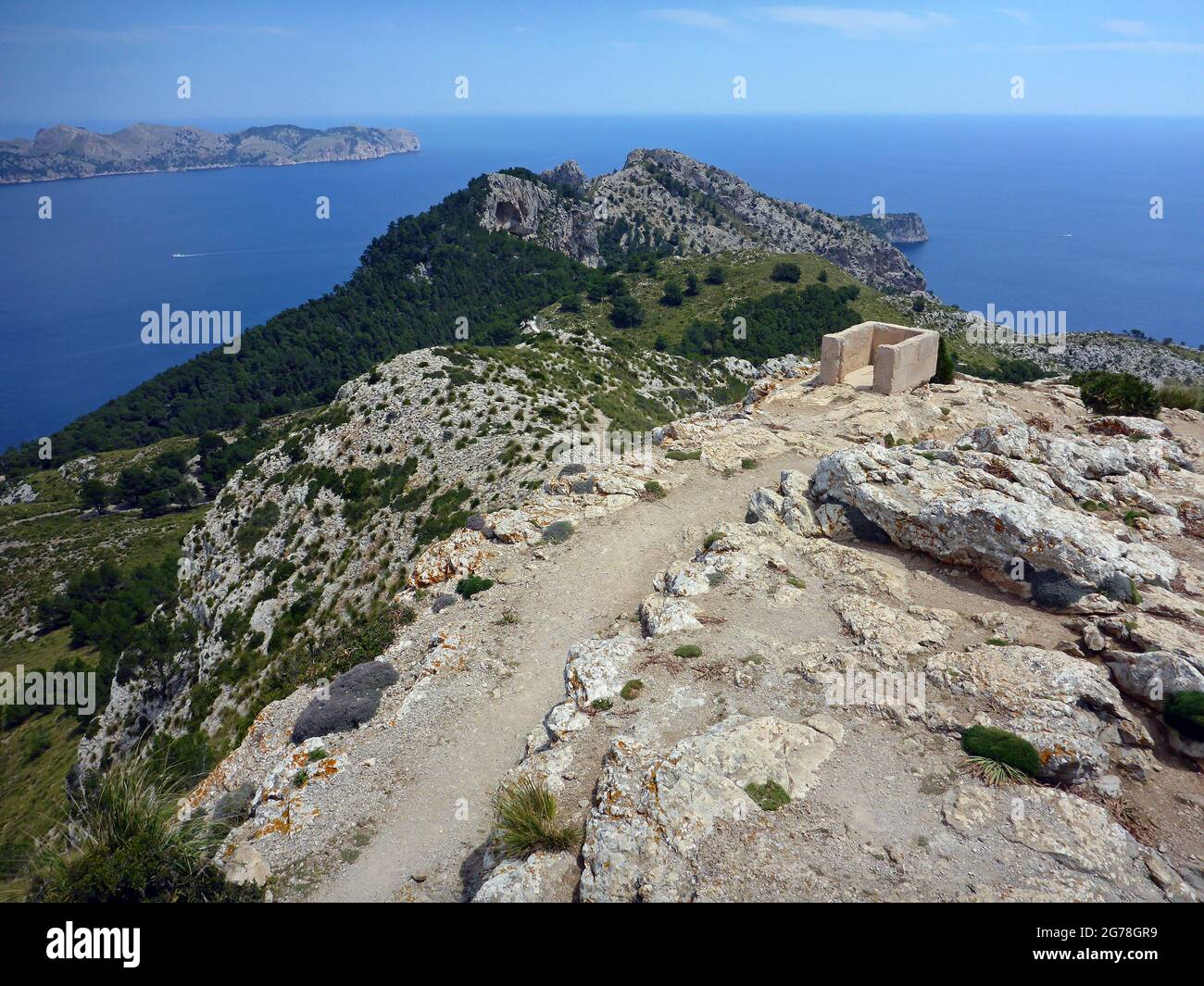 Atalaya de la Vitoria, Maiorca, Isole Baleari Foto Stock