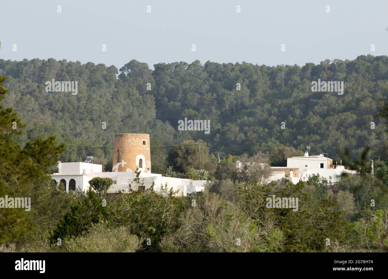 Sant Llorenc de Balafia, Ibiza Foto Stock