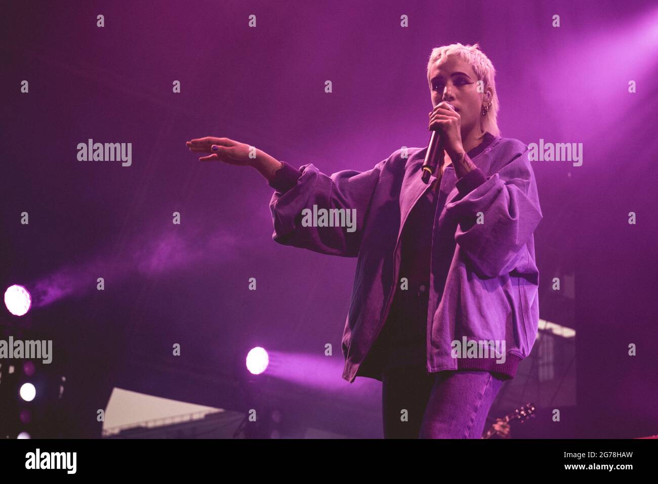 Coma Cose in concerto al Carroponte Milano 07-07-21 ph Oriana Spadaro Foto Stock