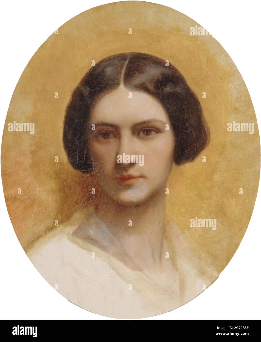 Ritratto di Cornélia Marjolin-Scheffer. Museo: Musée de la vie romantique, Parigi. Autore: ARY SCHEFFER. Foto Stock