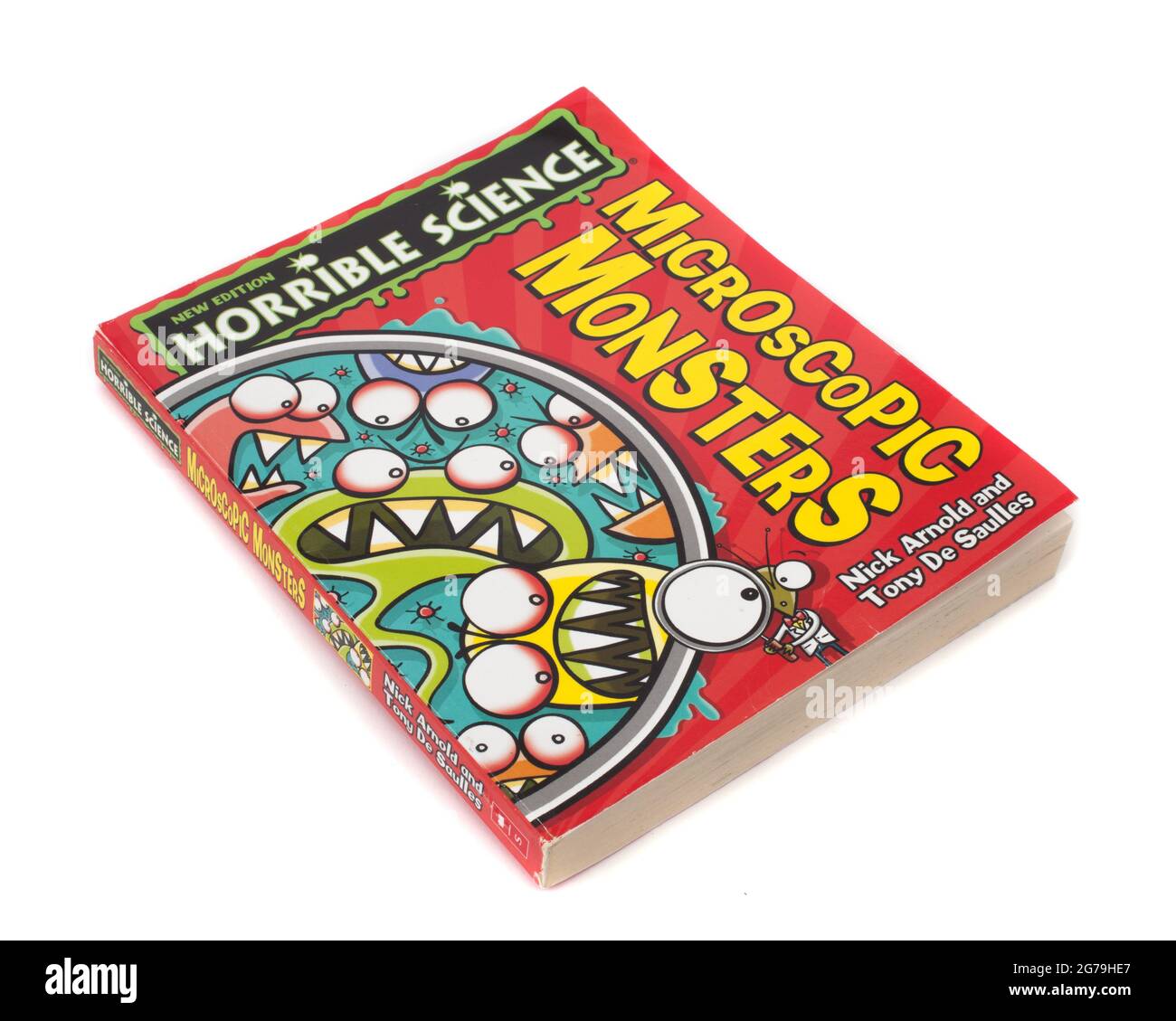 Il libro, horrible Science, Microscopic Monsters di Nick Arnold e Tony De Saulles Foto Stock
