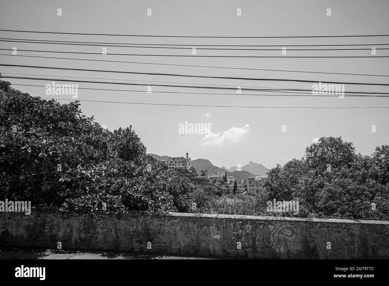 Passeggiate a Santa Teresa, Rio de Janeiro Foto Stock