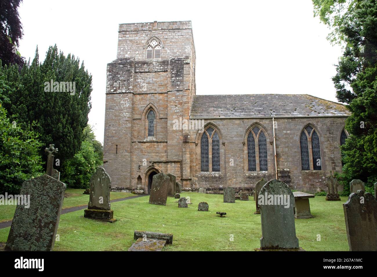 Santa Maria la Vergine Blanchland, Northumberland Foto Stock