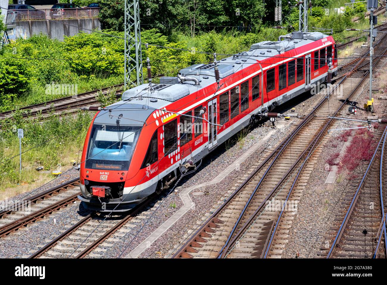 DB Regio Alstom Coradia FILT 41 treno Foto Stock