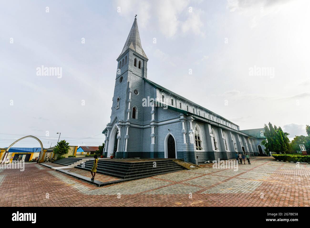 Cattedrale del Sacro cuore, Calabar, delta del Niger, Nigeria Foto Stock