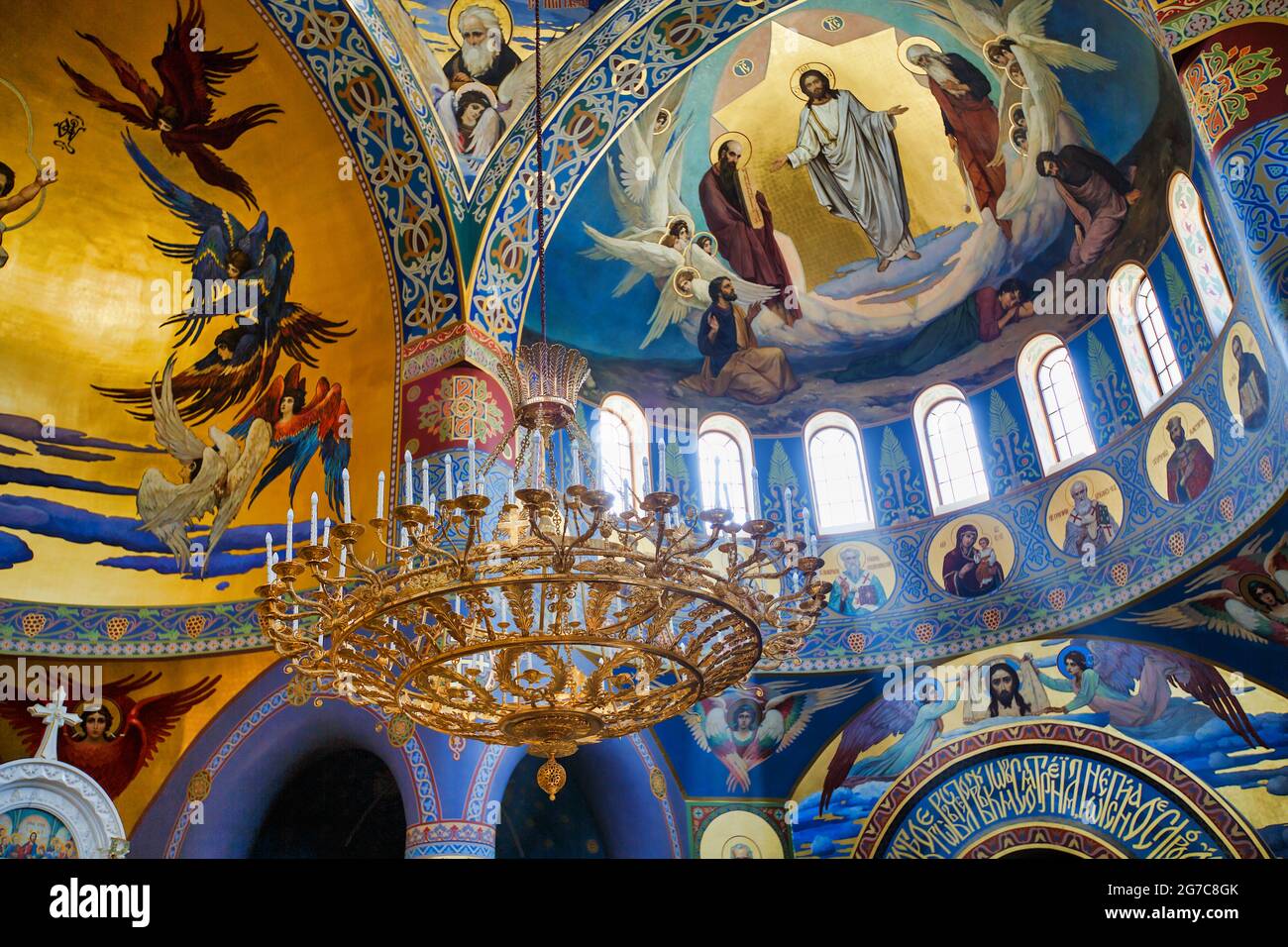 Il Tempio dell'immagine non creata di Cristo Salvatore, Sochi, Krasnodar Krai, Russia Foto Stock