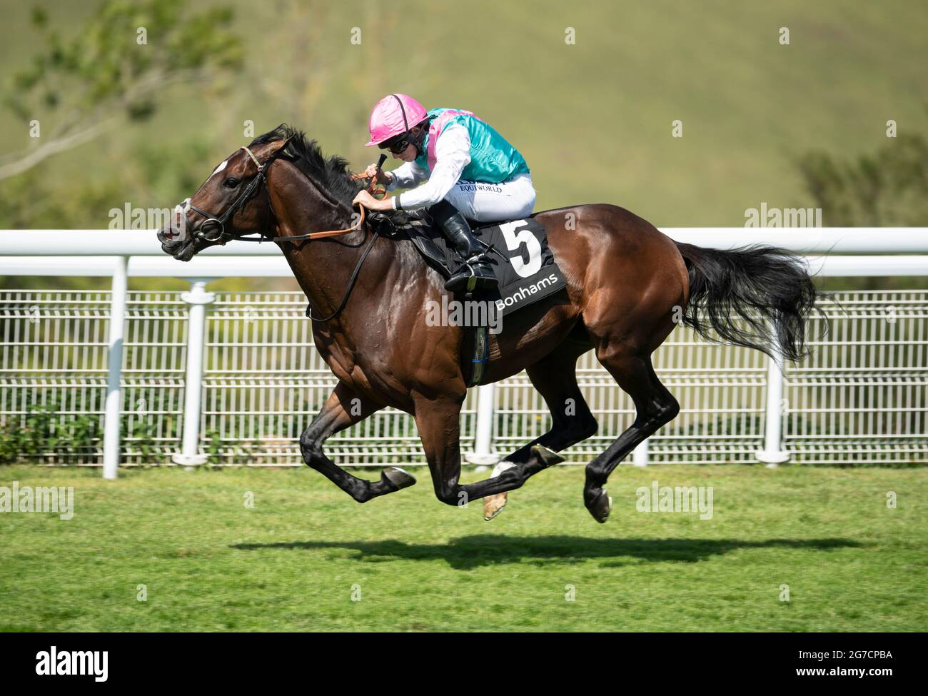 File photo datato 31-07-2020 di Tilsit guidato da Ryan Moore. Data di emissione: Martedì 13 luglio 2021. Foto Stock