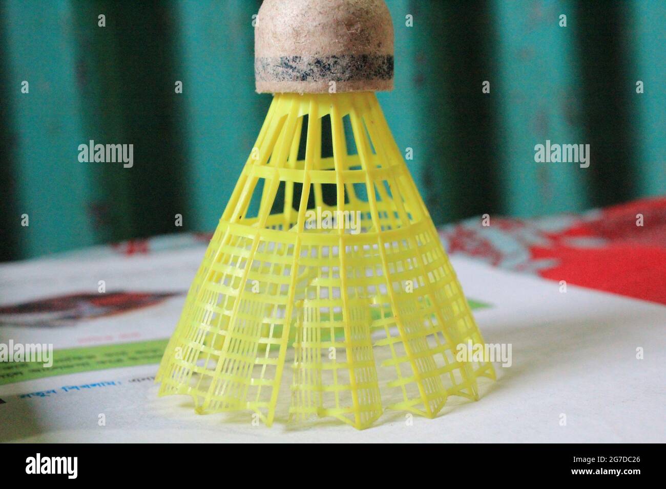 Shuttleock immagine, Shuttleock per il gioco badminton, nuova immagine Foto Stock