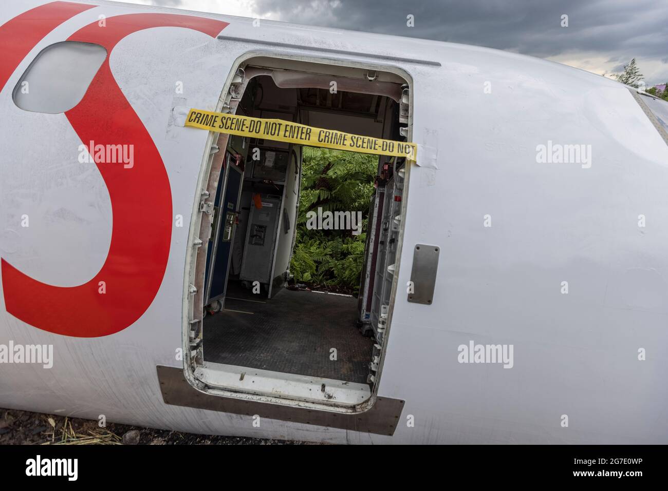 Felicity o'Rourke's 'Extinction' Garden al RHS Hampton Court Palace Garden Festival 2021, London Borough of Richmond upon Thames, UK Foto Stock