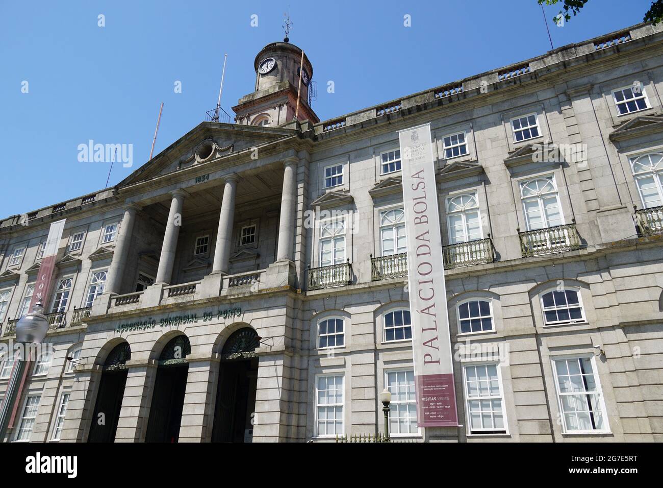 Palazzo della Borsa, Palácio da Bolsa, Palácio da Associação Comercial do Porto, Portogallo, Europa Foto Stock