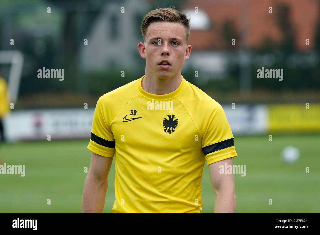 DRIEL, PAESI BASSI - LUGLIO 13: Enzo Cornelisse di Vitesse durante la partita pre-stagione tra Vitesse e OFI Kreta al RKSV Driel Stadion il 13 luglio 2021 a Driel, Paesi Bassi (Foto di Rene Nijhuis/Orange Pictures) Foto Stock