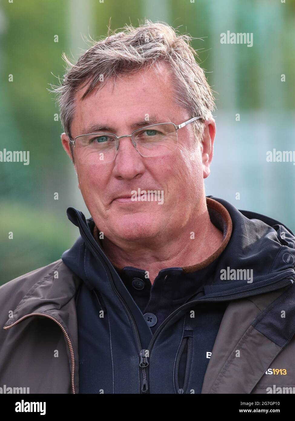 Ex discus Thrower tedesco Jürgen Schult al Schönebecker Solecup 2021 Foto Stock