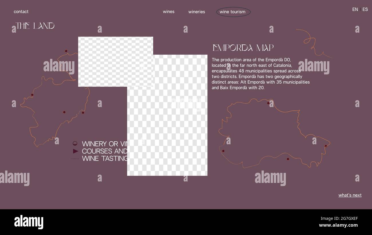 Modello desktop per sito Web, applicazione, progettazione di presentazioni. Pagina vendita UI. Metti i tuoi contenuti in background. Illustrazione vettoriale Illustrazione Vettoriale
