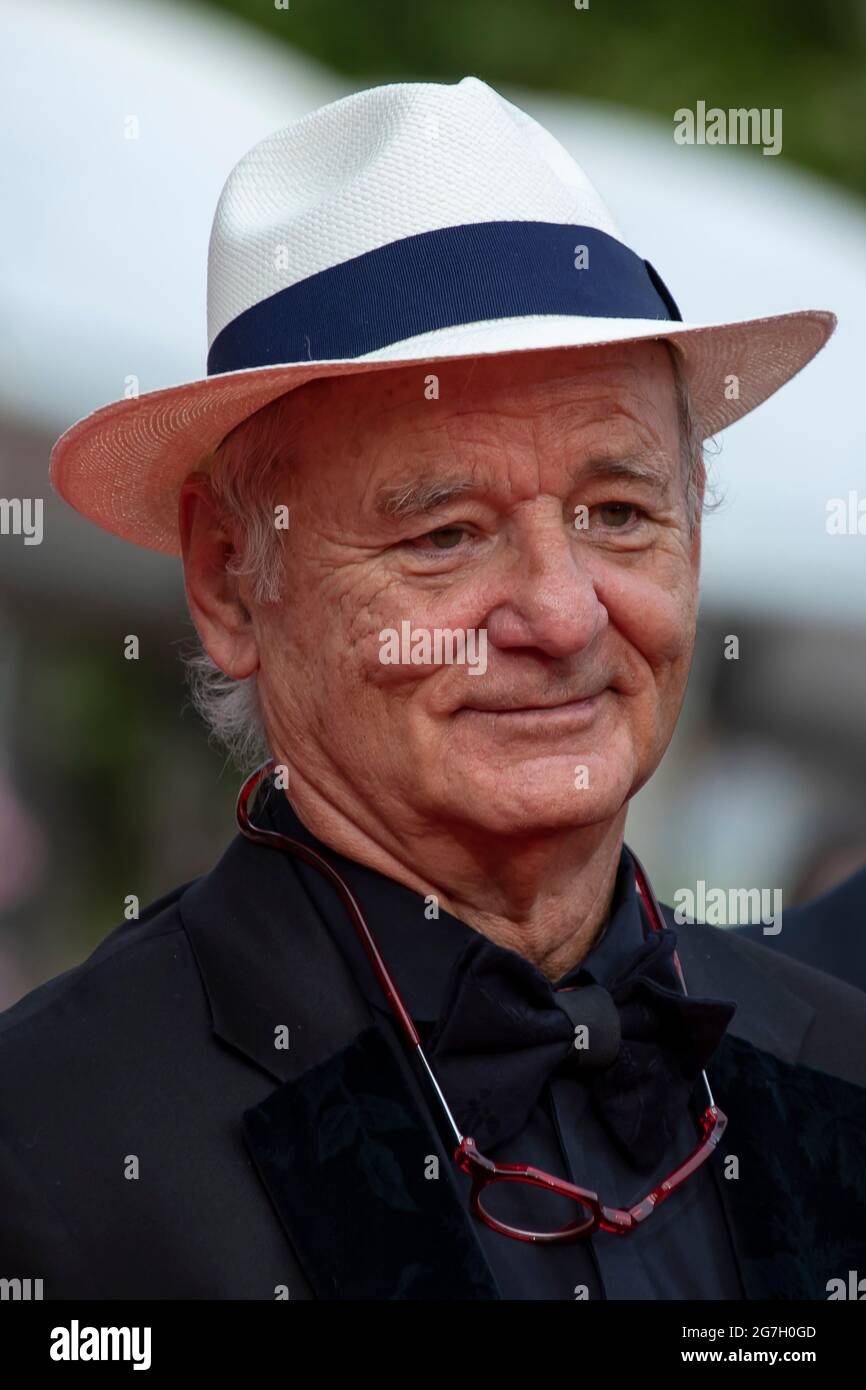 Bill Murray partecipa alla proiezione "The French Dispatch" durante il 74a edizione del Festival del Cinema di Cannes il 12 luglio 2021 a Cannes, Francia. Foto: Franck Bonham/imageSPACE /Sipa USA Foto Stock