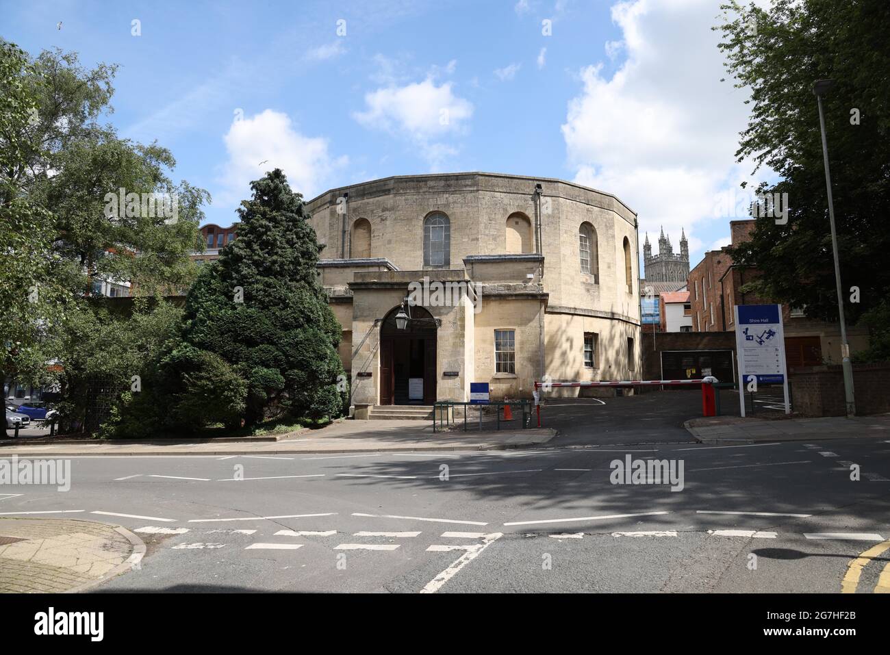 Gloucester Crown Court, Longsmith Street, Gloucester Picture di Antony Thompson - Thousand Word Media, NO SALES, NO SYNDICATION. Contattare per ulteriori informazioni Foto Stock