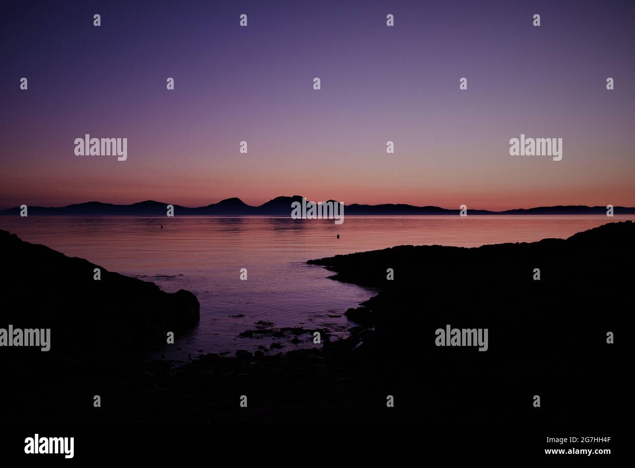 Isola del Giura, Scozia. Foto Stock