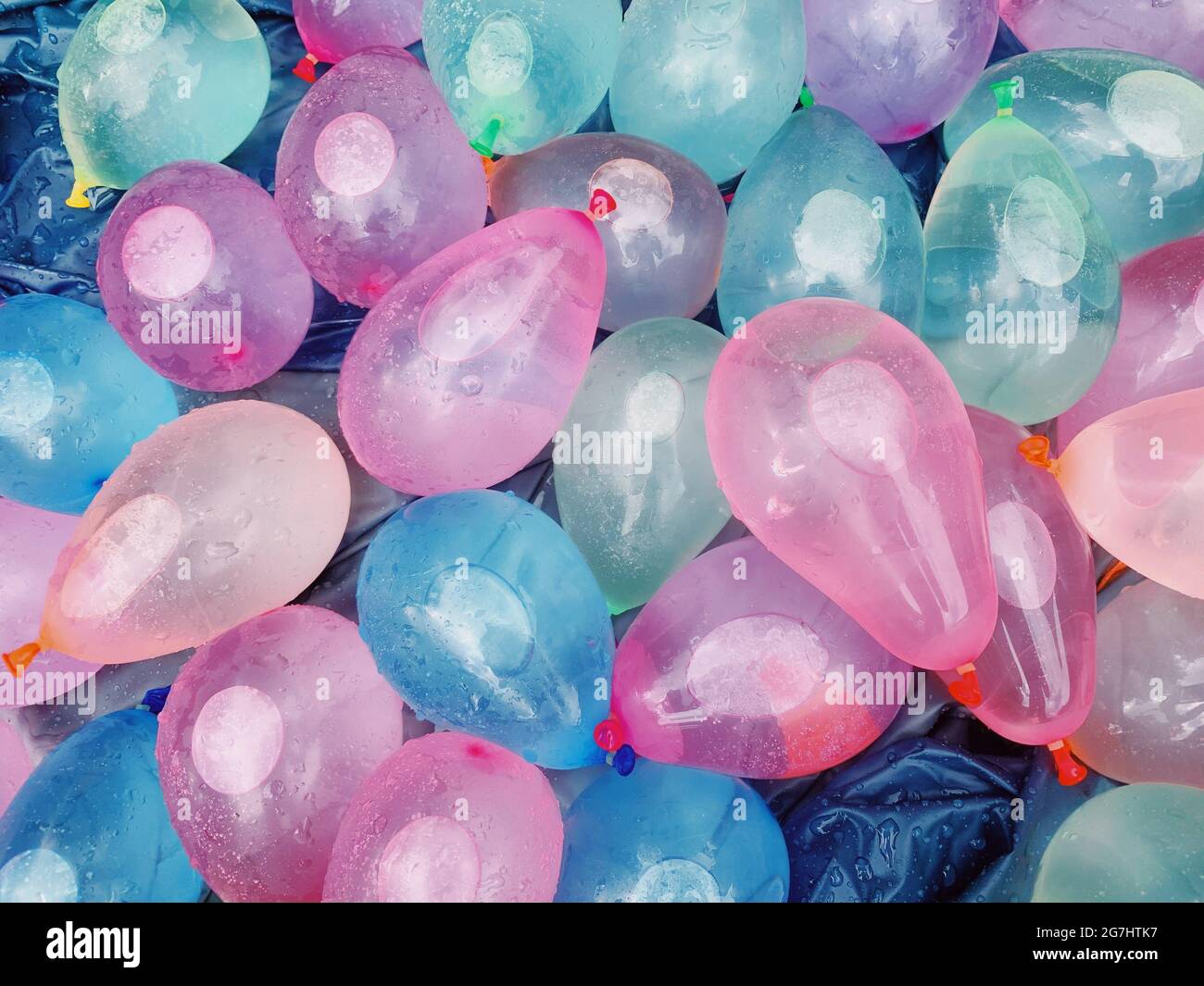 Palloncini d'acqua Foto Stock