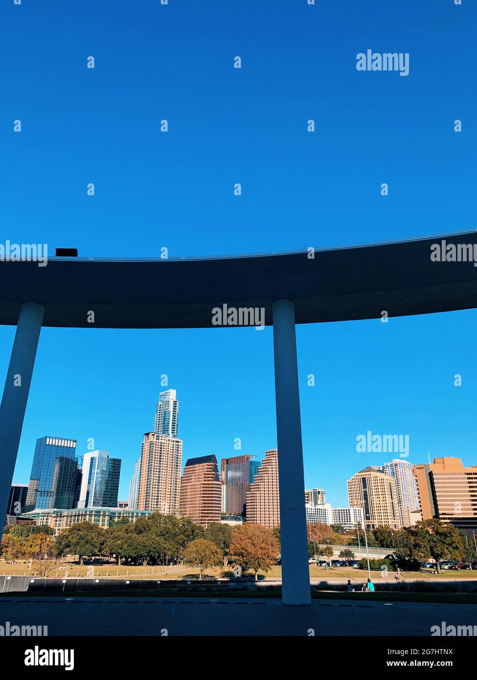 Austin Skyline Foto Stock