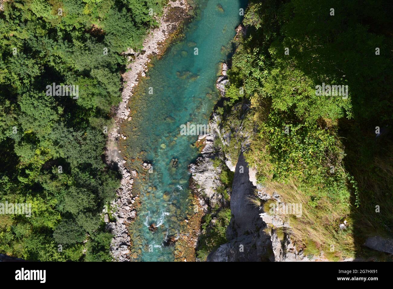 Giornate di escursioni a Durmentor, fiume Tara, Montenegro Foto Stock