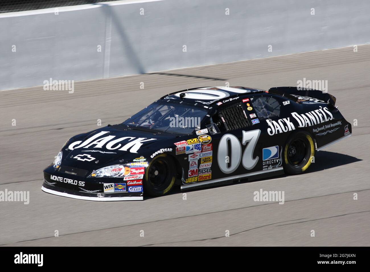 17 agosto 2007 - pratica al Michigan International Speedway a Brooklyn, Michigan Foto Stock