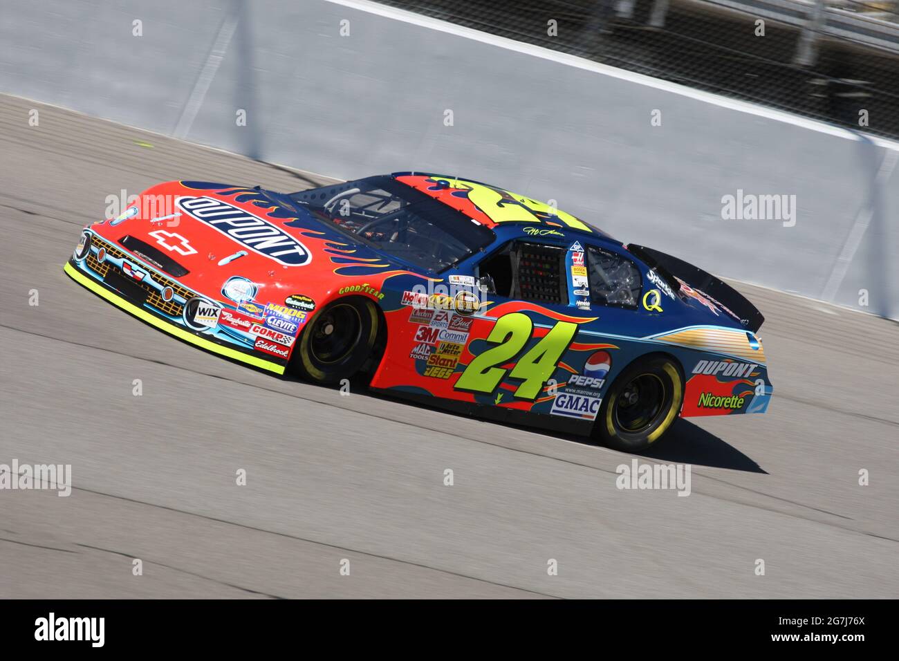 17 agosto 2007 - pratica al Michigan International Speedway a Brooklyn, Michigan Foto Stock