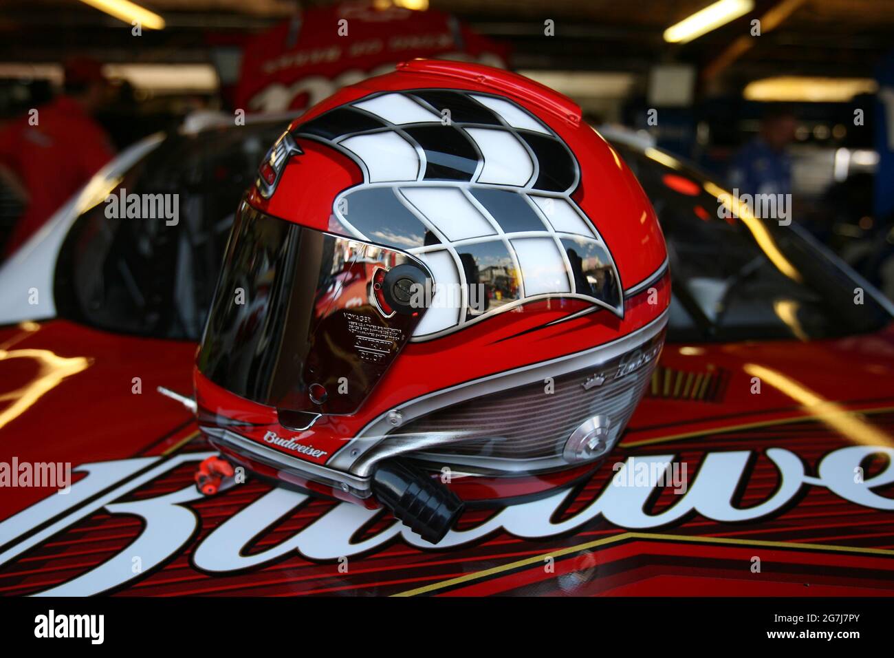 17 agosto 2007 - pratica al Michigan International Speedway a Brooklyn, Michigan Foto Stock