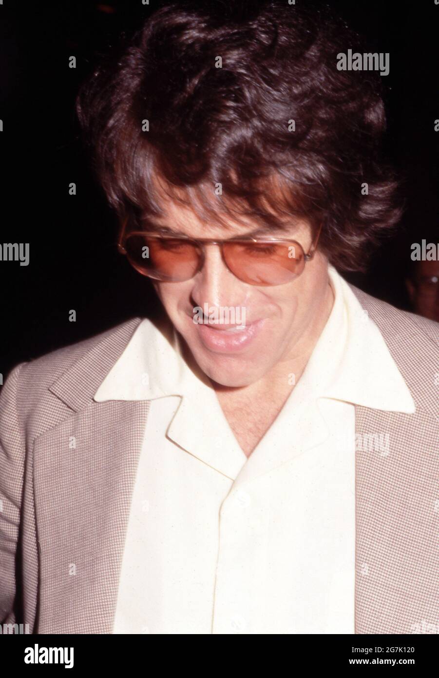 Warren Beatty Circa 1980's Credit: Ralph Dominguez/MediaPunch Foto Stock