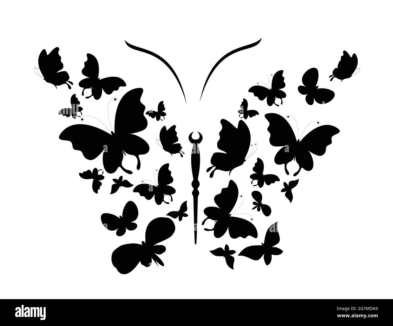 Wall Decals Quotes personalizzati in vendita Philippines Design Illustrazione Vettoriale