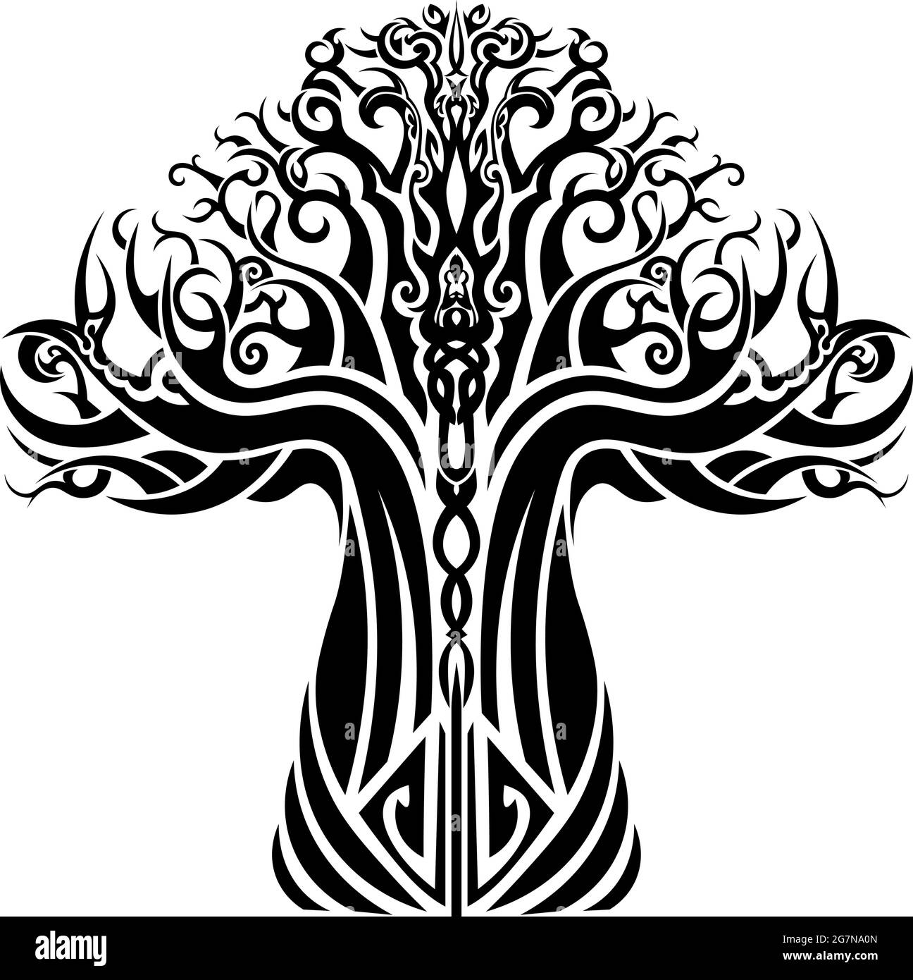 Albero celtico Foto e Immagini Stock in Bianco e Nero - Alamy