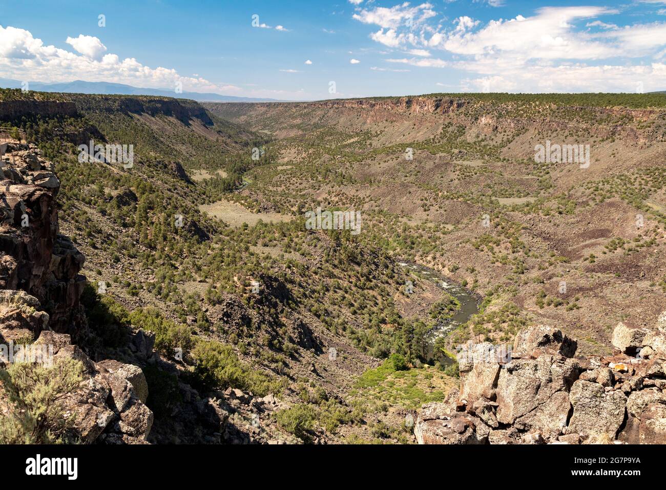 Cerro, New Mexico - Monumento Nazionale Rio Grande del Norte. Foto Stock