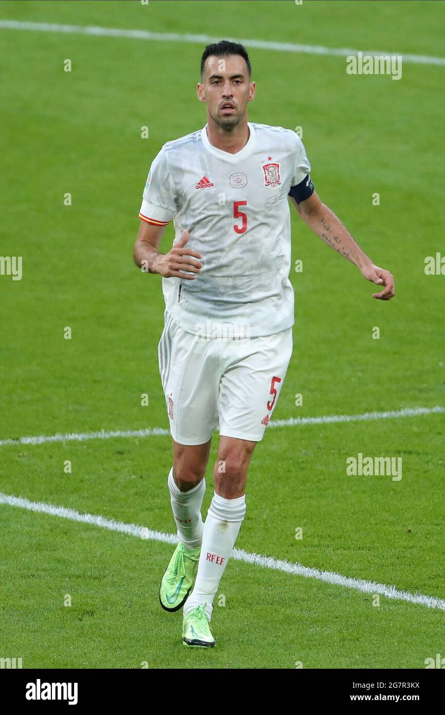 SERGIO BUSQUETS, SPAGNA, 2021 Foto Stock