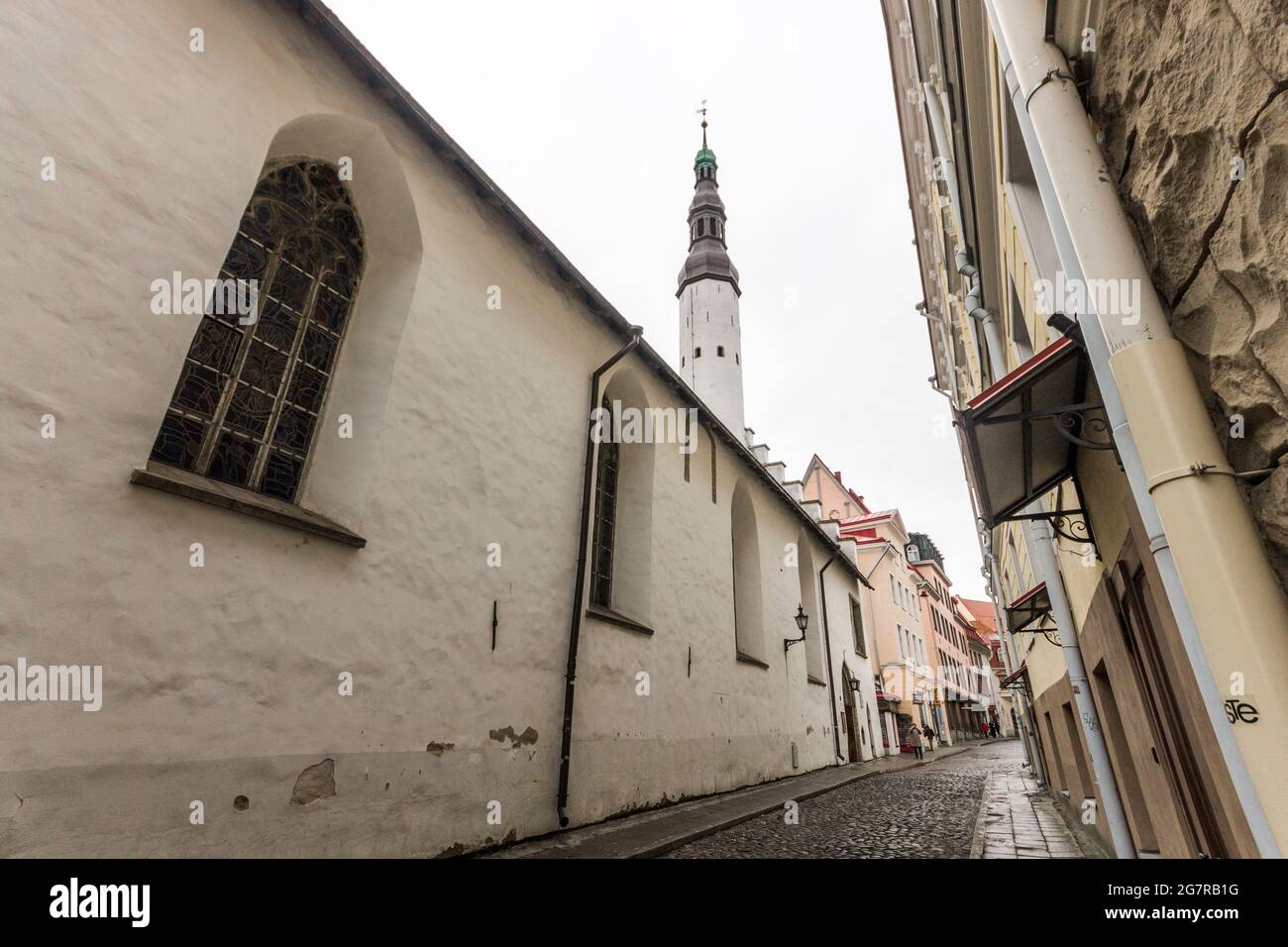 Tallinn, Estonia. La Chiesa dello Spirito Santo (Puha Vaimu kirik) Foto Stock