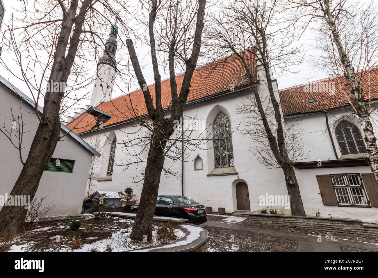 Tallinn, Estonia. La Chiesa dello Spirito Santo (Puha Vaimu kirik) Foto Stock