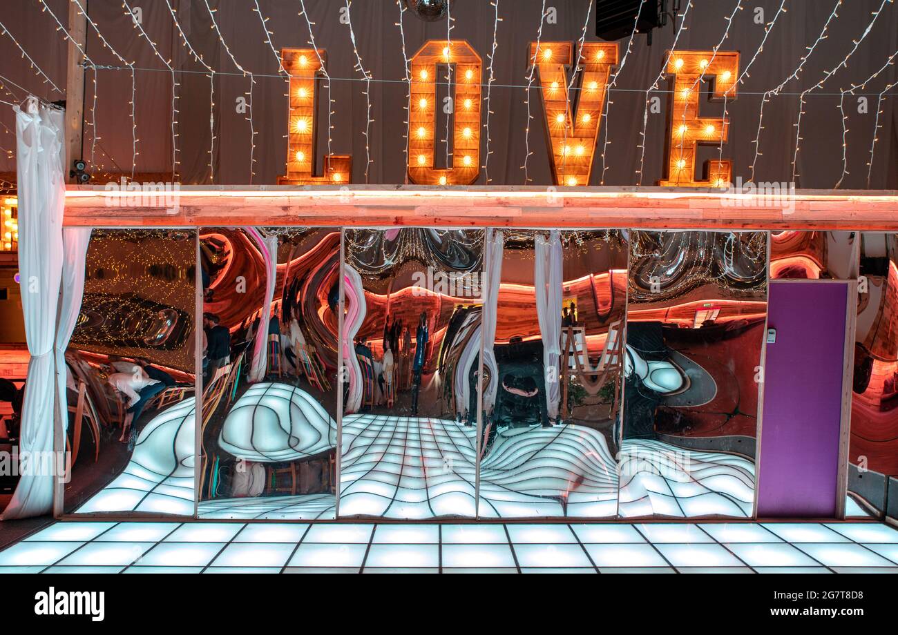Love Culture Room Londra UK Foto Stock