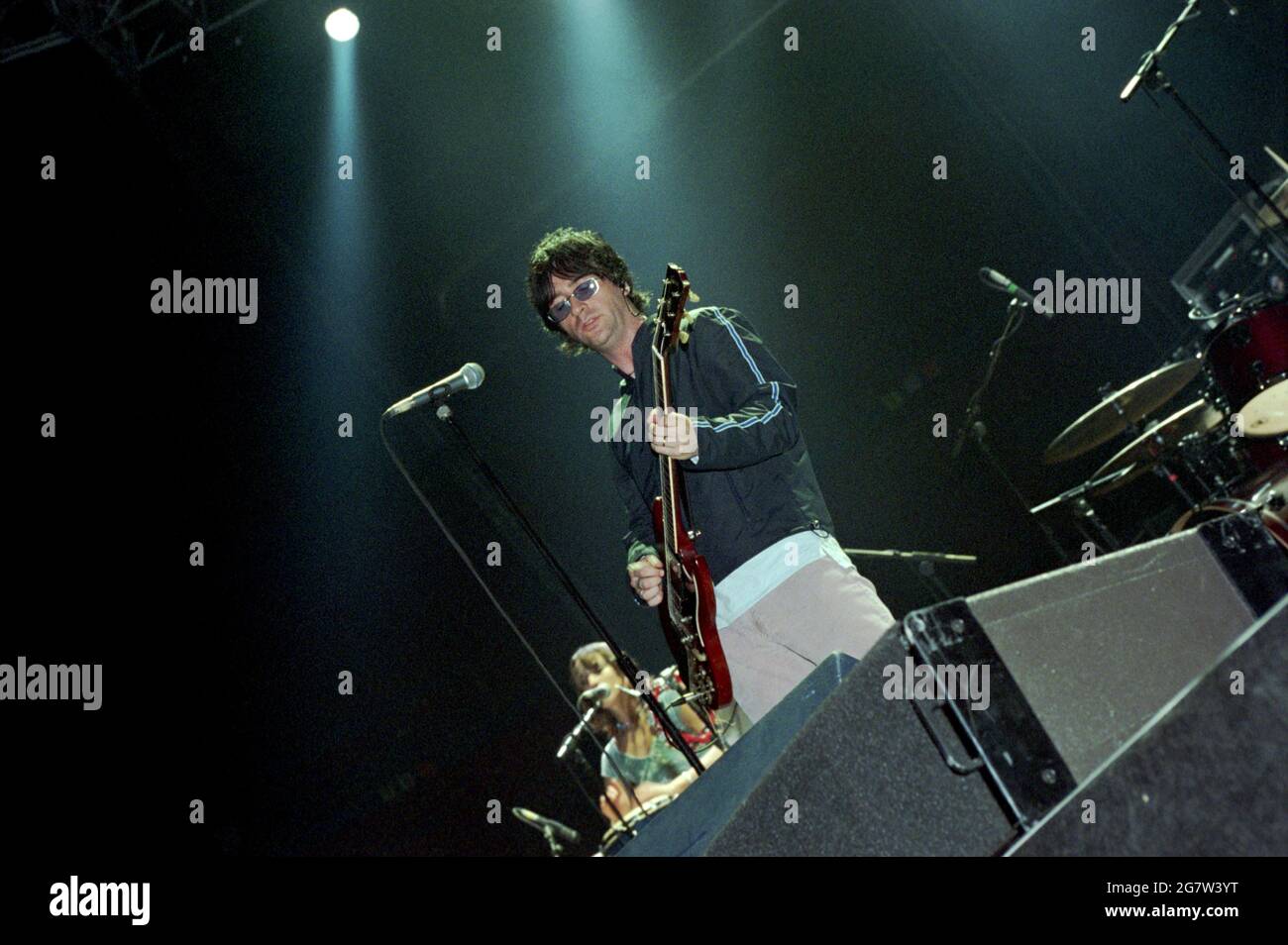 Milano Italia 2000-05-31: Johnny Marr & The Healers concerto dal vivo al Forum Assago Foto Stock