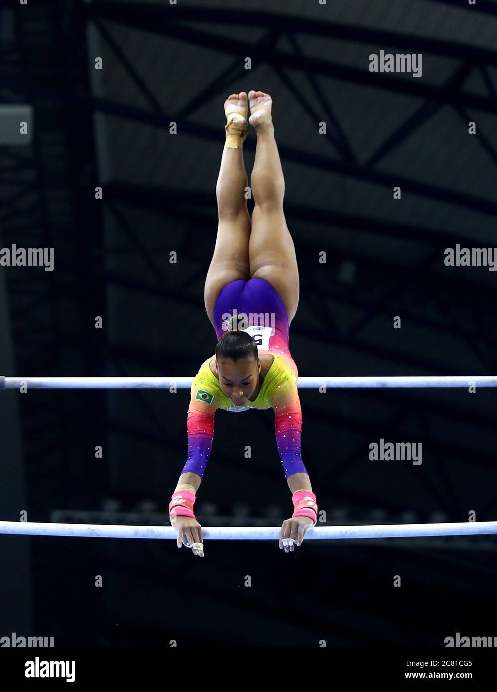 Lady Ginnastica - QATAR Foto Stock