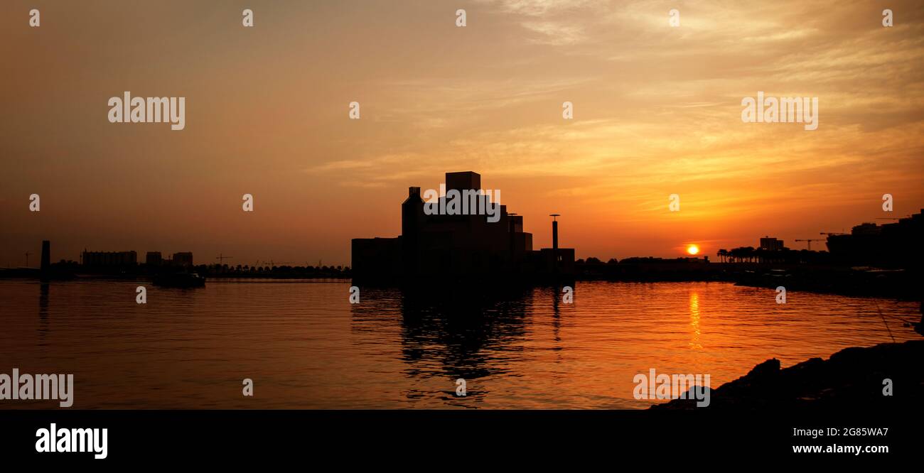 Il Museo d'Arte Islamica Doha - Qatar Foto Stock