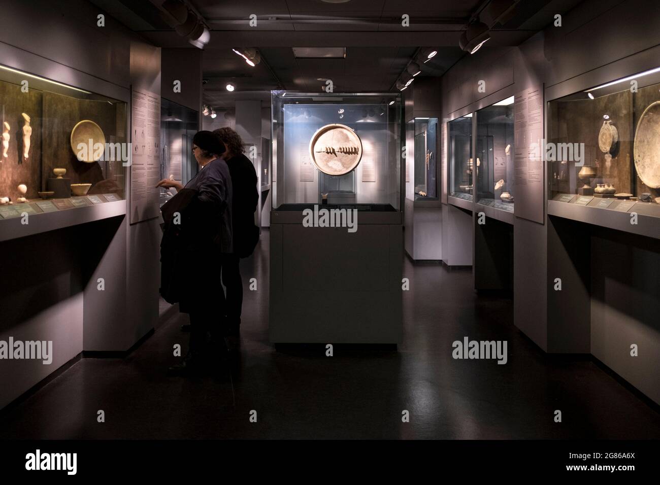 Museo d'Arte delle Cicladi, Atene, Grecia. Foto Stock