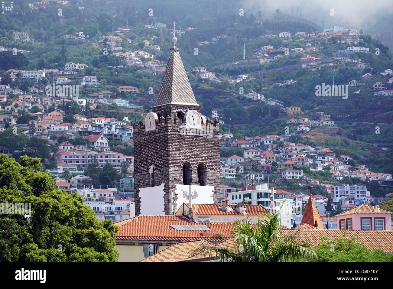 Cattedrale di nostra Signora dell'Assunzione, sé Catedral de Nossa Senhora da Assunção, Funchal, Madeira, Portogallo, Europa Foto Stock