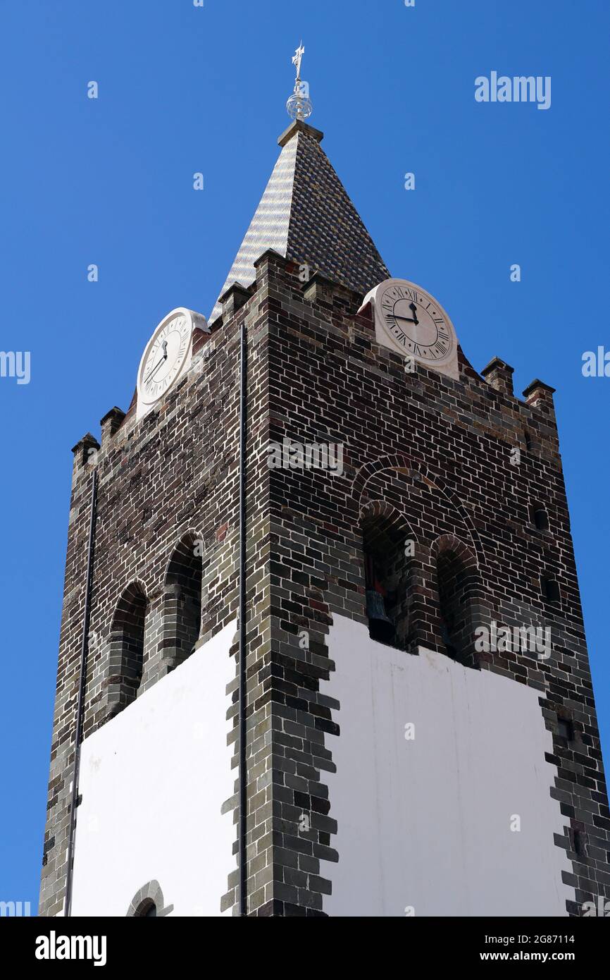 Cattedrale di nostra Signora dell'Assunzione, sé Catedral de Nossa Senhora da Assunção, Funchal, Madeira, Portogallo, Europa Foto Stock