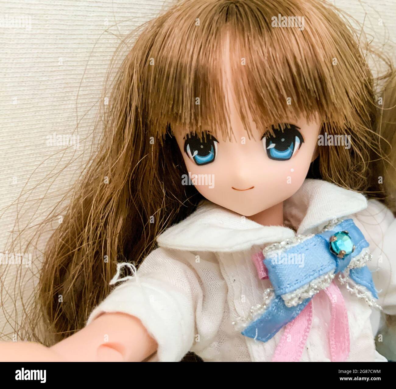 Bambole giapponesi della collezione Execute di ozono International Co. Foto Stock