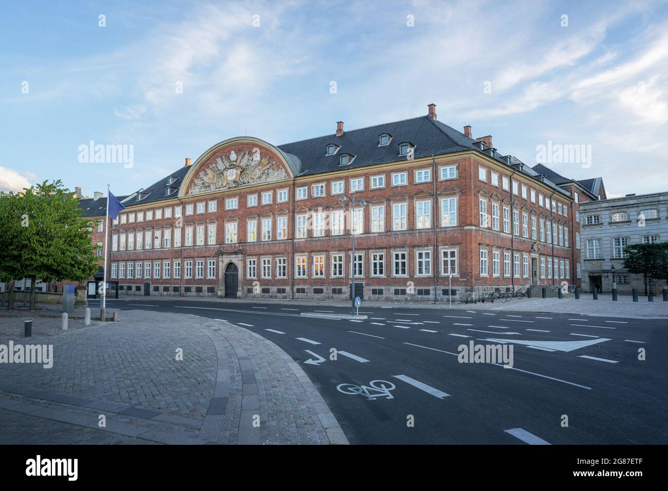 Ministero delle Finanze della Danimarca - Copenaghen, Danimarca Foto Stock