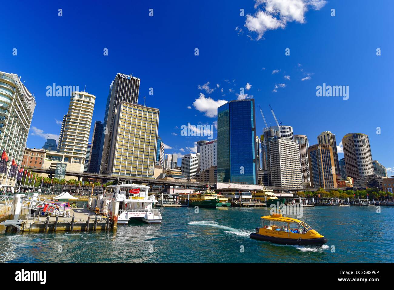 Circular Quay, porto di Sydney, nuovo Galles del Sud, Australia Foto Stock
