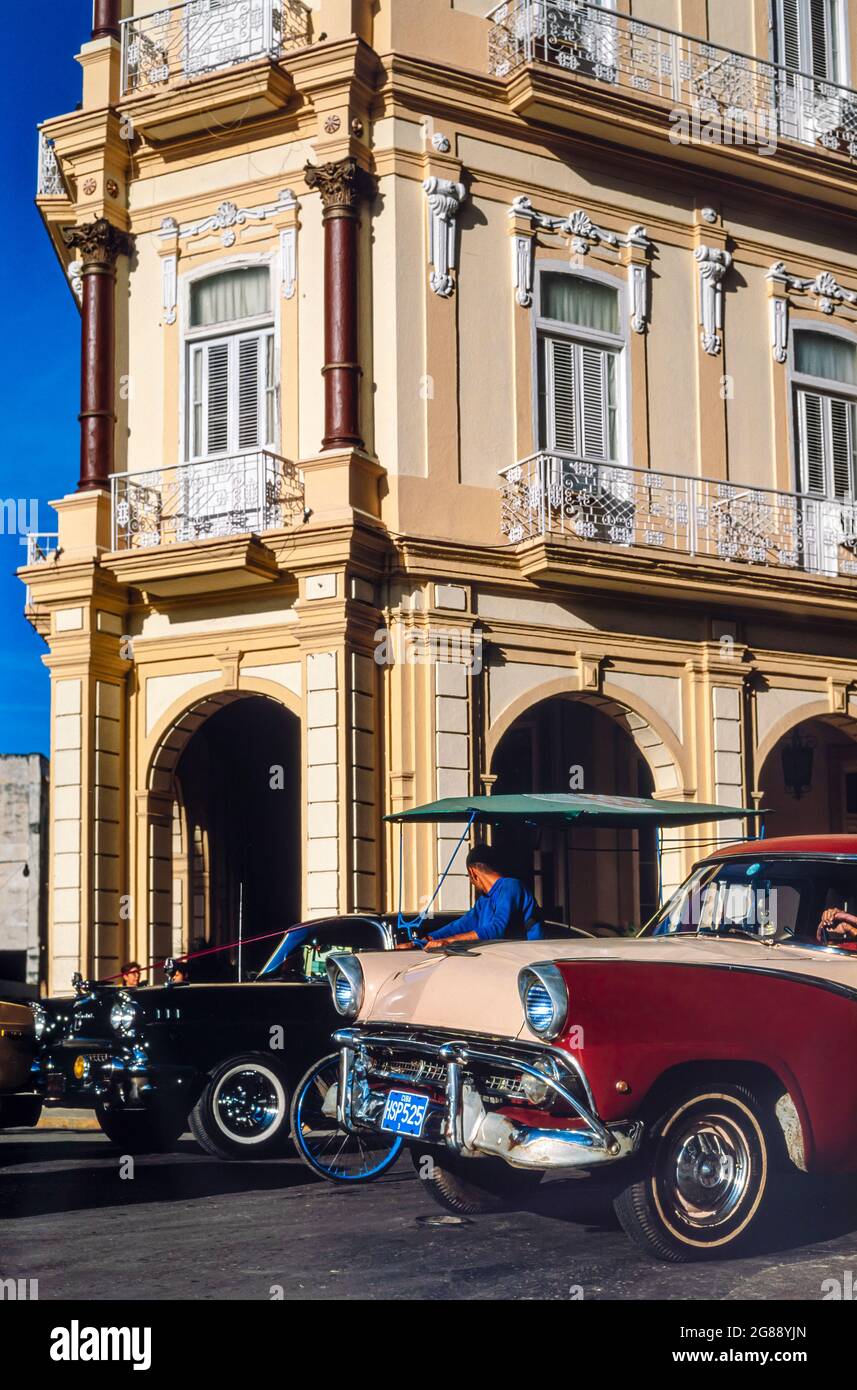 Classica auto americana anni '50, l'Avana, Cuba Foto Stock