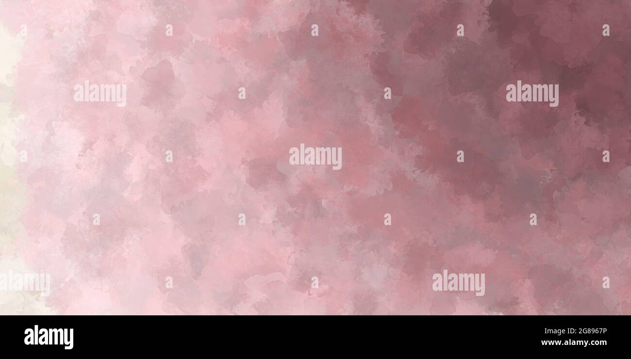 Astratto acquerello sfondo grunge sotto forma di un gradiente da viola chiaro a grigio chiaro. Foto Stock