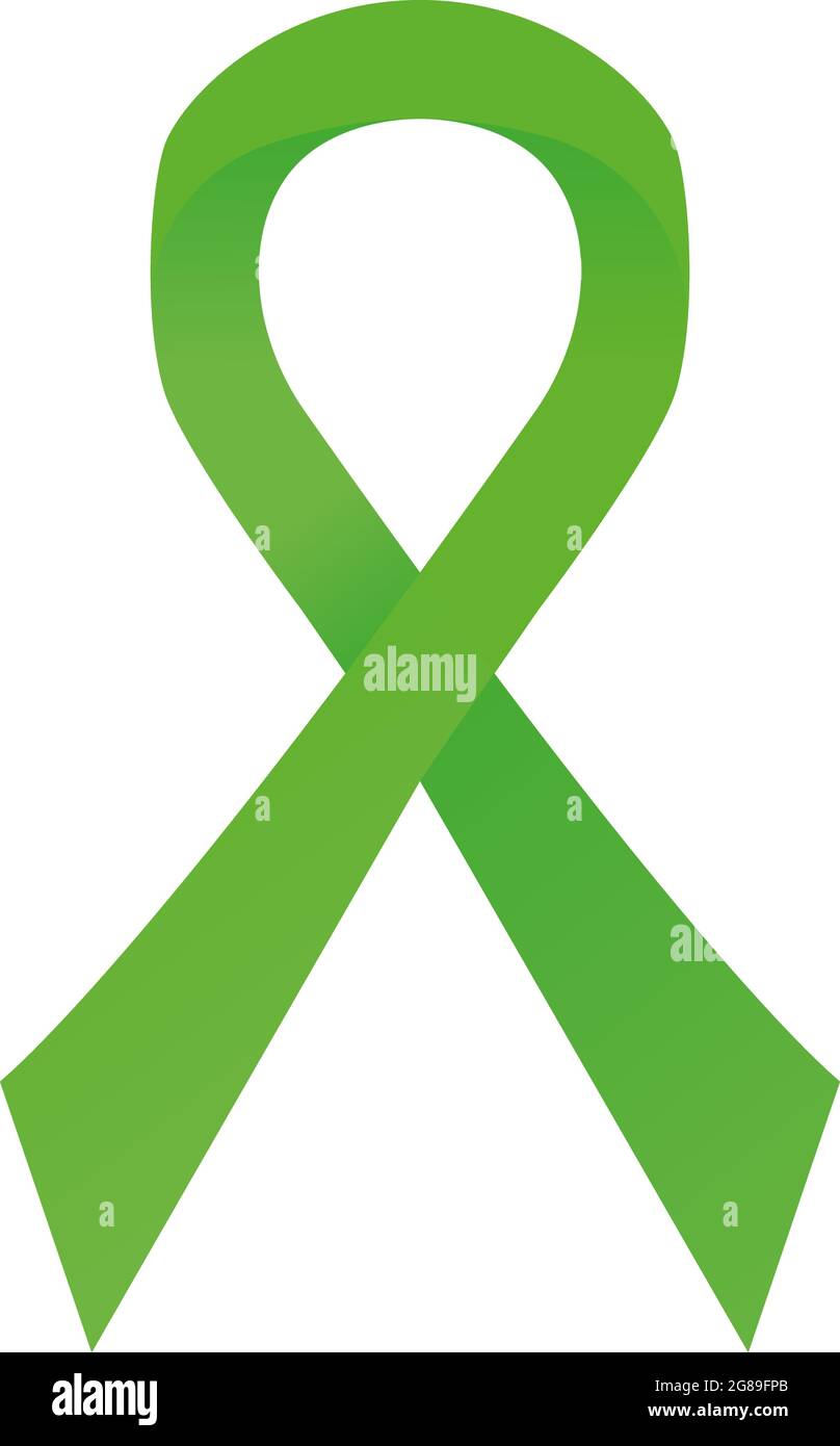 Collana Nastro Verde Salute Mentale - Ciondolo In Acciaio Inox Con Scritta 'Mental Health' - Regalo Di Supporto E Sensibilizzazione