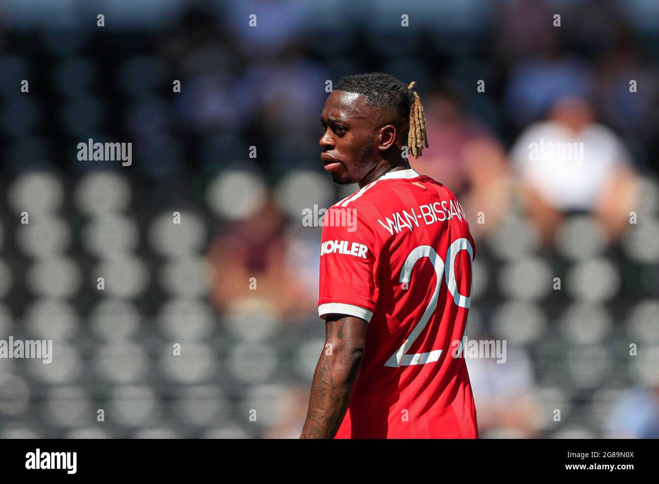 Aaron WAN Bissaka n. 29 di Manchester United Foto Stock